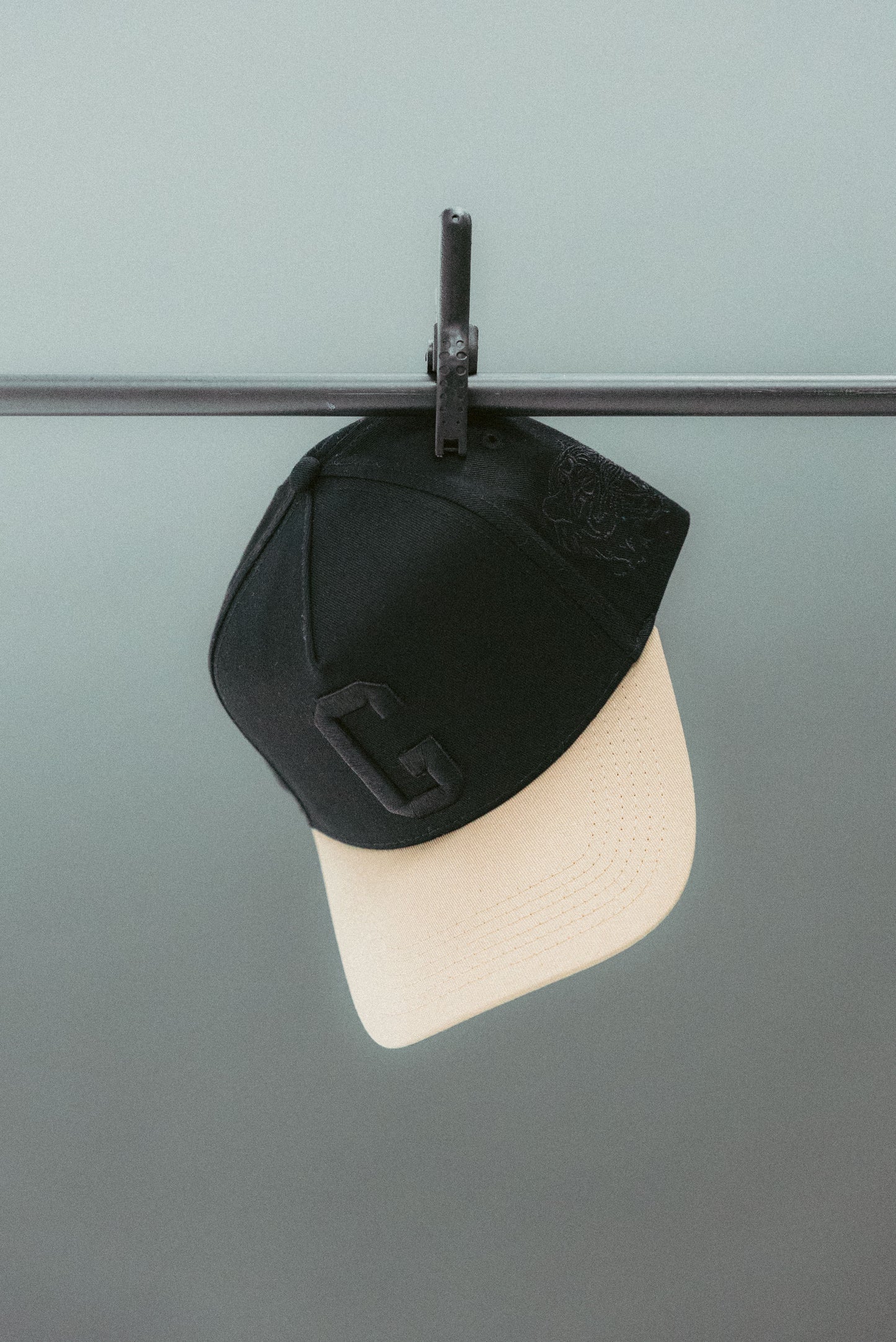 Tan and Black "G" Hat